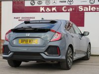 USED 2018 18 HONDA CIVIC 1.0 VTEC Turbo SE Hatchback 5dr Petrol CVT Euro 6 (s/s) (126 ps) 