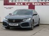 USED 2018 18 HONDA CIVIC 1.0 VTEC Turbo SE Hatchback 5dr Petrol CVT Euro 6 (s/s) (126 ps) 