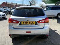 USED 2014 14 MITSUBISHI ASX 1.8D 3 SUV 5dr Diesel Manual Euro 5 (114 ps) AUTO LIGHTS, BLUETOOTH, 2 KEYS
