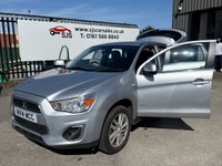 USED 2014 14 MITSUBISHI ASX 1.8D 3 SUV 5dr Diesel Manual Euro 5 (114 ps) AUTO LIGHTS, BLUETOOTH, 2 KEYS