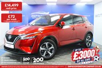 USED 2022 72 NISSAN QASHQAI 1.3 DIG-T MHEV N-Connecta SUV 5dr Petrol Hybrid Manual Euro 6 (s/s) (140 ps) BIRDS EYE CAMERA - SAT NAV