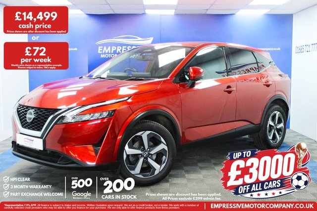 View our Nissan Qashqai range