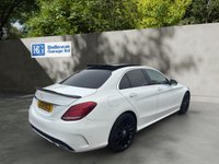 USED 2016 16 MERCEDES-BENZ C-CLASS 2.1 C250d AMG Line (Premium Plus) Saloon 4dr Diesel 7G-Tronic+ Euro 6 (s/s) (204 ps) &pound;200 TO SECURE, DELIVERY AVAILABLE