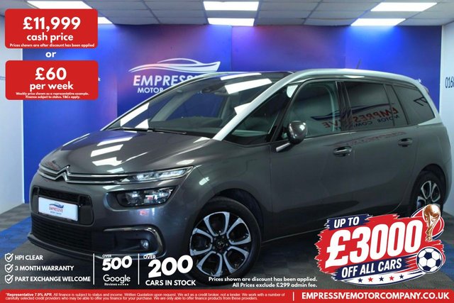 View our Citroen Grand C4 Spacetourer 1.5 BlueHDi Flair MPV 5dr Diesel EAT8 Euro 6 (s/s) (130 ps)