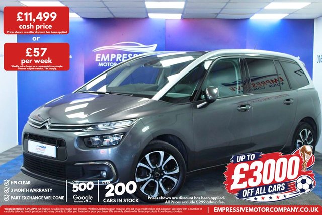 View our Citroen Grand C4 Spacetourer 1.5 BlueHDi Flair MPV 5dr Diesel EAT8 Euro 6 (s/s) (130 ps)