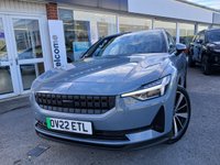 USED 2022 22 POLESTAR POLESTAR 2 Single Motor 64kWh Standard Range Fastback 5dr Electric Auto FWD (224 ps) 