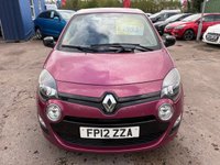 USED 2012 12 RENAULT TWINGO 1.2 16V Dynamique Hatchback 3dr Petrol Manual Euro 5 (75 ps) SERVICE HISTORY, BLUETOOTH, 2 KEYS, &pound;35 TAX