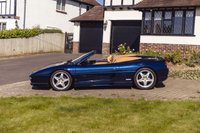 USED 1996 P FERRARI F355 3.5 Spider 2dr This car has a fantastic and very comprehensive service history and has obviously been maintained 'no expense spared' F355 Spider debuted in 1995, with its Pininfarina design honed through ~1,800 hours in the wind tunnel.A manual F355 is a drivers dream - Rapid acceleration with an incredible soundtrack and beautiful styling