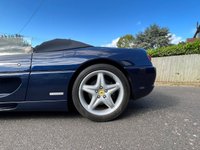 USED 1996 P FERRARI F355 3.5 Spider 2dr This car has a fantastic and very comprehensive service history and has obviously been maintained 'no expense spared' F355 Spider debuted in 1995, with its Pininfarina design honed through ~1,800 hours in the wind tunnel.A manual F355 is a drivers dream - Rapid acceleration with an incredible soundtrack and beautiful styling