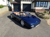 USED 1996 P FERRARI F355 3.5 Spider 2dr This car has a fantastic and very comprehensive service history and has obviously been maintained 'no expense spared' F355 Spider debuted in 1995, with its Pininfarina design honed through ~1,800 hours in the wind tunnel.A manual F355 is a drivers dream - Rapid acceleration with an incredible soundtrack and beautiful styling