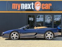 USED 1996 P FERRARI F355 3.5 Spider 2dr This car has a fantastic and very comprehensive service history and has obviously been maintained 'no expense spared' F355 Spider debuted in 1995, with its Pininfarina design honed through ~1,800 hours in the wind tunnel.A manual F355 is a drivers dream - Rapid acceleration with an incredible soundtrack and beautiful styling