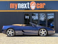 USED 1996 P FERRARI F355 3.5 Spider 2dr This car has a fantastic and very comprehensive service history and has obviously been maintained 'no expense spared' F355 Spider debuted in 1995, with its Pininfarina design honed through ~1,800 hours in the wind tunnel.A manual F355 is a drivers dream - Rapid acceleration with an incredible soundtrack and beautiful styling