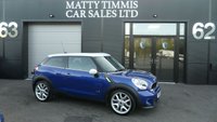 USED 2013 63 MINI COOPER 1.6 Cooper S SUV 3dr Petrol Manual ALL4 Euro 5 (s/s) (184 ps)RECENT TIMING CHAIN KIT,SAT-NAV,LEATHER,2 KEYS. FULL LEATHER,ALLOYS,SAT-NAV,2 KEYS.