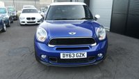 USED 2013 63 MINI COOPER 1.6 Cooper S SUV 3dr Petrol Manual ALL4 Euro 5 (s/s) (184 ps)RECENT TIMING CHAIN KIT,SAT-NAV,LEATHER,2 KEYS. FULL LEATHER,ALLOYS,SAT-NAV,2 KEYS.