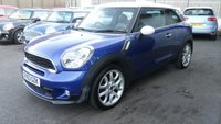 USED 2013 63 MINI COOPER 1.6 Cooper S SUV 3dr Petrol Manual ALL4 Euro 5 (s/s) (184 ps)RECENT TIMING CHAIN KIT,SAT-NAV,LEATHER,2 KEYS. FULL LEATHER,ALLOYS,SAT-NAV,2 KEYS.