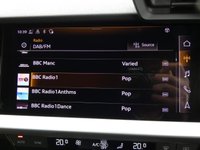 USED 2023 73 AUDI A3 Sportback 1.0 TFSI 30 S line 5d 110 S/S 1 OWNER, FULL SERVICE HISTORY, SAT NAV, VIRTUAL COCKPIT (DIGITAL DASH), FULL BLACK LEATHER UPHOLSTERY, WIRELESS APPLE CARPLAY / ANDROID AUTO, REAR PARKING SENSORS, DAB RADIO, BLUETOOTH PHONE & MUSIC, 2x USB C PORTS, PRIVACY GLASS, MANUAL 6 SPEED, LED LIGHTS WITH DAYTIME RUNNING LIGHTS, 18 INCH ALLOYS, ELECTRIC FOLDING MIRRORS, CRUISE CONTROL & SPEED LIMITER, RAIN & LIGHT SENSORS, KEYLESS START, VOICE CONTROL, DRIVE SELECT, CLIMATE CONTROL, LANE DEPARTURE WARNING