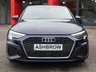 USED 2023 73 AUDI A3 Sportback 1.0 TFSI 30 S line 5d 110 S/S 1 OWNER, FULL SERVICE HISTORY, SAT NAV, VIRTUAL COCKPIT (DIGITAL DASH), FULL BLACK LEATHER UPHOLSTERY, WIRELESS APPLE CARPLAY / ANDROID AUTO, REAR PARKING SENSORS, DAB RADIO, BLUETOOTH PHONE & MUSIC, 2x USB C PORTS, PRIVACY GLASS, MANUAL 6 SPEED, LED LIGHTS WITH DAYTIME RUNNING LIGHTS, 18 INCH ALLOYS, ELECTRIC FOLDING MIRRORS, CRUISE CONTROL & SPEED LIMITER, RAIN & LIGHT SENSORS, KEYLESS START, VOICE CONTROL, DRIVE SELECT, CLIMATE CONTROL, LANE DEPARTURE WARNING