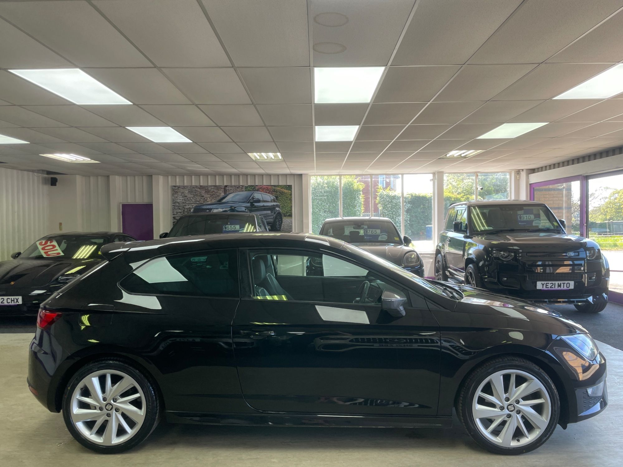 USED 2016 SEAT LEON 1.4 EcoTSI FR Titanium Sport Coupe 3dr Petrol Manual Euro 6 (s/s) (150 ps) 