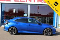 USED 2018 68 HONDA CIVIC 1.0 VTEC Turbo SR Hatchback 5dr Petrol Manual Euro 6 (s/s) (126 ps) - EURO 6 - ULEZ, SAT NAV, R/CAMERA, APPLE/ANDROID CARPLAY, P/SENSORS, 17" ALLOYS, ACC/LDW, LEDS, DAB & BLUETOOTH