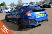 USED 2018 68 HONDA CIVIC 1.0 VTEC Turbo SR Hatchback 5dr Petrol Manual Euro 6 (s/s) (126 ps) - EURO 6 - ULEZ, SAT NAV, R/CAMERA, APPLE/ANDROID CARPLAY, P/SENSORS, 17" ALLOYS, ACC/LDW, LEDS, DAB & BLUETOOTH