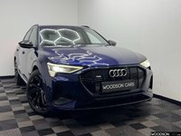 USED 2022 71 AUDI E-TRON 50 Black Edition Sportback 5dr Electric Auto quattro 71.2kWh (11kW Charger) (313 ps) 1 Owner / EV Battery Certificate / DAB Radio / Bang and Olufsen / Sat Nav / Reverse Camera / Isofix / Both Charging Cables
