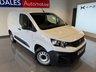 USED 2023 23 PEUGEOT PARTNER 1.5 BlueHDi 1000 Professional Premium + Standard Panel Van 5dr Diesel Manual SWB Euro 6 (s/s) (100 bhp) LOW MILEAGE-6 MONTHS WARRANTY