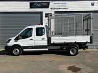 USED 2018 68 FORD TRANSIT 2.0 350 EcoBlue Chassis Double Cab 4dr Diesel Manual RWD L3 H1 Euro 6 (DRW) (130 ps) 