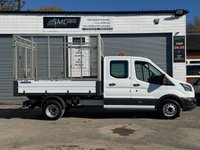 USED 2018 68 FORD TRANSIT 2.0 350 EcoBlue Chassis Double Cab 4dr Diesel Manual RWD L3 H1 Euro 6 (DRW) (130 ps) 