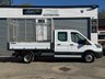 USED 2018 68 FORD TRANSIT 2.0 350 EcoBlue Chassis Double Cab 4dr Diesel Manual RWD L3 H1 Euro 6 (DRW) (130 ps) 