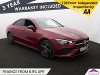 USED 2022 72 MERCEDES-BENZ CLA 1.3 CLA250e 15.6kWh AMG Line (Premium) Coupe 4dr Petrol Plug-in Hybrid 8G-DCT Euro 6 (s/s) (218 ps) HEATED SEATS | PARKING PACK