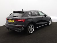 USED 2021 71 AUDI A3 1.4 TFSIe 40 S line Sportback 5dr Petrol Plug-in Hybrid S Tronic Euro 6 (s/s) 13kWh (204 ps) MMI NAVI+ | PARKING SENSORS
