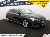 USED 2021 71 AUDI A3 1.4 TFSIe 40 S line Sportback 5dr Petrol Plug-in Hybrid S Tronic Euro 6 (s/s) 13kWh (204 ps) MMI NAVI+ | PARKING SENSORS