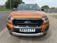 USED 2022 72 FORD RANGER 2.0 EcoBlue Wildtrak Pickup Double Cab 4dr Diesel Auto 4WD Euro 6 (s/s) (213 ps) 1 OWNER FROM NEW* 2 STAMP FORD SERVICE HISTORY* AUTOMATIC* 4 WHEEL DRIVE* SAT NAV* PARKING SENSORS* CRUISE CONTROL* AIR CON* HEATED WINDSCREEN* 18" ALLOYS* SABRE ORANGE
