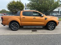 USED 2022 72 FORD RANGER 2.0 EcoBlue Wildtrak Pickup Double Cab 4dr Diesel Auto 4WD Euro 6 (s/s) (213 ps) 1 OWNER FROM NEW* 2 STAMP FORD SERVICE HISTORY* AUTOMATIC* 4 WHEEL DRIVE* SAT NAV* PARKING SENSORS* CRUISE CONTROL* AIR CON* HEATED WINDSCREEN* 18" ALLOYS* SABRE ORANGE