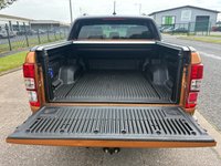 USED 2022 72 FORD RANGER 2.0 EcoBlue Wildtrak Pickup Double Cab 4dr Diesel Auto 4WD Euro 6 (s/s) (213 ps) 1 OWNER FROM NEW* 2 STAMP FORD SERVICE HISTORY* AUTOMATIC* 4 WHEEL DRIVE* SAT NAV* PARKING SENSORS* CRUISE CONTROL* AIR CON* HEATED WINDSCREEN* 18" ALLOYS* SABRE ORANGE