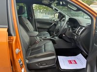 USED 2022 72 FORD RANGER 2.0 EcoBlue Wildtrak Pickup Double Cab 4dr Diesel Auto 4WD Euro 6 (s/s) (213 ps) 1 OWNER FROM NEW* 2 STAMP FORD SERVICE HISTORY* AUTOMATIC* 4 WHEEL DRIVE* SAT NAV* PARKING SENSORS* CRUISE CONTROL* AIR CON* HEATED WINDSCREEN* 18" ALLOYS* SABRE ORANGE
