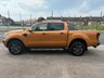 USED 2022 72 FORD RANGER 2.0 EcoBlue Wildtrak Pickup Double Cab 4dr Diesel Auto 4WD Euro 6 (s/s) (213 ps) 1 OWNER FROM NEW* 2 STAMP FORD SERVICE HISTORY* AUTOMATIC* 4 WHEEL DRIVE* SAT NAV* PARKING SENSORS* CRUISE CONTROL* AIR CON* HEATED WINDSCREEN* 18" ALLOYS* SABRE ORANGE