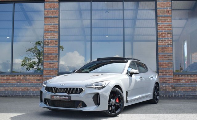 View our Kia Stinger 3.3 T-GDi V6 GT S Gran Turismo 5dr Petrol Auto Euro 6 (s/s) (361 bhp)