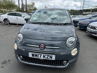 USED 2017 17 FIAT 500 1.2 Petrol, Lounge Edition, Hatchback, 3 Door, Manual, Euro 6. FULL 12 MONTH MOT WITH EVERY CAR