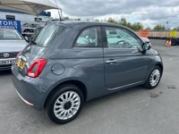 USED 2017 17 FIAT 500 1.2 Petrol, Lounge Edition, Hatchback, 3 Door, Manual, Euro 6. FULL 12 MONTH MOT WITH EVERY CAR