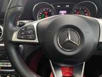 USED 2018 68 MERCEDES-BENZ A-CLASS 2.1 A200d AMG Line (Premium Plus) Hatchback 5dr Diesel 7G-DCT Euro 6 (s/s) (136 ps) COSMOS BLACK / BLACK ARTICO LEATHER / FABRIC TRIM (RED STITCHING) / HEATED FRONT 3X MEMORY SEATS / DUAL ZONE CLIMATE / PANORAMIC ROOF / ELECTRIC WINDOWS / POWERFOLD MIRRORS / AUTO LIGHTS / WIPERS / SATNAV / DAB FM AM CD TUNER / BLUETOOTH / USB / FRONT AND REAR PARKING SENSORS / 18" GREY FINISH ALLOYS / SERVICE HISTORY