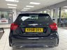 USED 2018 68 MERCEDES-BENZ A-CLASS 2.1 A200d AMG Line (Premium Plus) Hatchback 5dr Diesel 7G-DCT Euro 6 (s/s) (136 ps) COSMOS BLACK / BLACK ARTICO LEATHER / FABRIC TRIM (RED STITCHING) / HEATED FRONT 3X MEMORY SEATS / DUAL ZONE CLIMATE / PANORAMIC ROOF / ELECTRIC WINDOWS / POWERFOLD MIRRORS / AUTO LIGHTS / WIPERS / SATNAV / DAB FM AM CD TUNER / BLUETOOTH / USB / FRONT AND REAR PARKING SENSORS / 18" GREY FINISH ALLOYS / SERVICE HISTORY