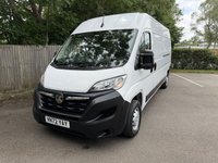 USED 2023 72 VAUXHALL MOVANO 2.2 CDTi 3500 BiTurbo Prime Panel Van 5dr Diesel Manual FWD L3 H2 Euro 6 (s/s) (140 ps) A/C-nav-p sensors-sec locks