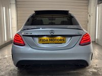 USED 2018 68 MERCEDES-BENZ C-CLASS 3.0 C43 V6 AMG (Premium Plus) Saloon 4dr Petrol G-Tronic+ 4MATIC Euro 6 (s/s) (367 ps) FULL MERC SERVICE+PAN ROOF