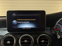 USED 2018 68 MERCEDES-BENZ C-CLASS 3.0 C43 V6 AMG (Premium Plus) Saloon 4dr Petrol G-Tronic+ 4MATIC Euro 6 (s/s) (367 ps) FULL MERC SERVICE+PAN ROOF