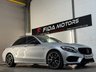 USED 2018 68 MERCEDES-BENZ C-CLASS 3.0 C43 V6 AMG (Premium Plus) Saloon 4dr Petrol G-Tronic+ 4MATIC Euro 6 (s/s) (367 ps) FULL MERC SERVICE+PAN ROOF