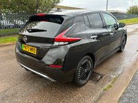 USED 2023 73 NISSAN LEAF 39kWh Tekna Hatchback 5dr Electric Auto (150 ps) FULL EV* AUTOMATIC* 1 STAMP NISSAN SERVICE HISTORY* SAT NAV* PARKING SENSORS* 360 REVERSING CAMERA* ELECTRIC HANDBRAKE* CRUISE CONTRO* E PEDAL* LANE / SPEED / COLLISION ASSIST* BLIND SPOT DETECTION