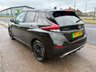 USED 2023 73 NISSAN LEAF 39kWh Tekna Hatchback 5dr Electric Auto (150 ps) FULL EV* AUTOMATIC* 1 STAMP NISSAN SERVICE HISTORY* SAT NAV* PARKING SENSORS* 360 REVERSING CAMERA* ELECTRIC HANDBRAKE* CRUISE CONTRO* E PEDAL* LANE / SPEED / COLLISION ASSIST* BLIND SPOT DETECTION
