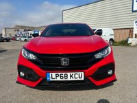 USED 2018 68 HONDA CIVIC 1.0 VTEC Turbo Sport Line Hatchback 5dr Petrol Manual Euro 6 (s/s) (126 ps) 1 OWNER FROM NEW* SAT NAV* PARKING SENSORS* REVERSING CAMERA* CRUISE CONTROL* LANE / SPEED / COLLISION ASSIST* TRACTION CONTROL* 6 SPEED* DUAL CLIMATE CONTROL WITH AIR CON