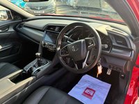 USED 2018 68 HONDA CIVIC 1.0 VTEC Turbo Sport Line Hatchback 5dr Petrol Manual Euro 6 (s/s) (126 ps) 1 OWNER FROM NEW* SAT NAV* PARKING SENSORS* REVERSING CAMERA* CRUISE CONTROL* LANE / SPEED / COLLISION ASSIST* TRACTION CONTROL* 6 SPEED* DUAL CLIMATE CONTROL WITH AIR CON